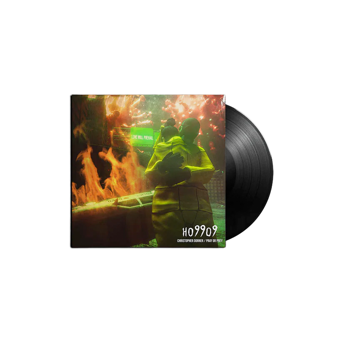 3TEETH HO99O9 Lights Out 7インチレコード バンダナ Music – Ho99o9